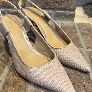 Donald Pliner Elliemay Nylon Mesh Leather Lining Slingback